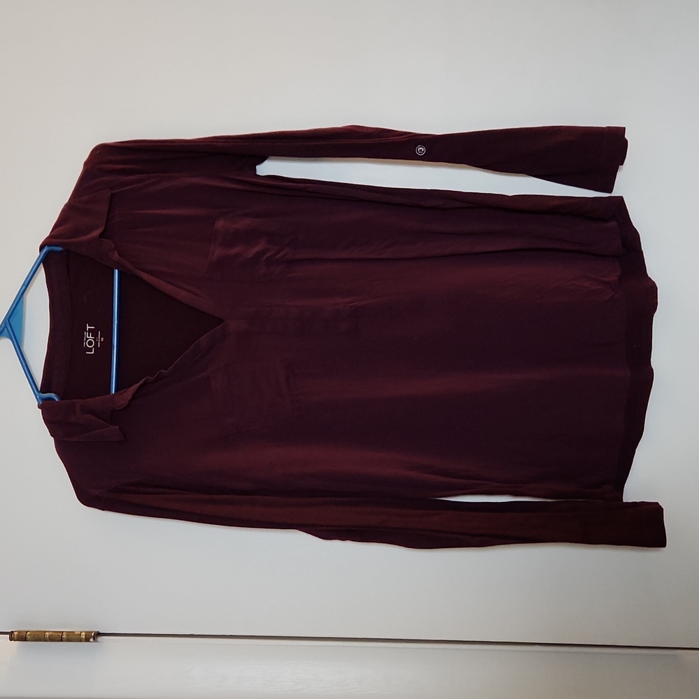 COPY - LOFT XS Purple Blouse